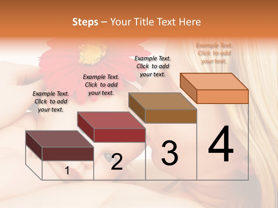 Closeup Cheerful Cute PowerPoint Template