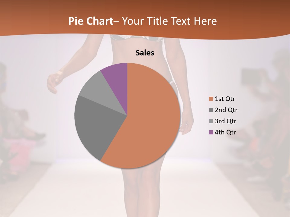 Celebrities Swimsuit Attractive PowerPoint Template