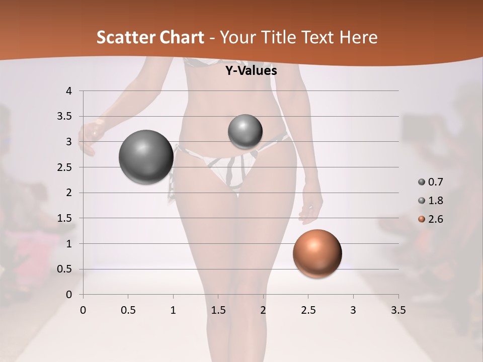 Celebrities Swimsuit Attractive PowerPoint Template