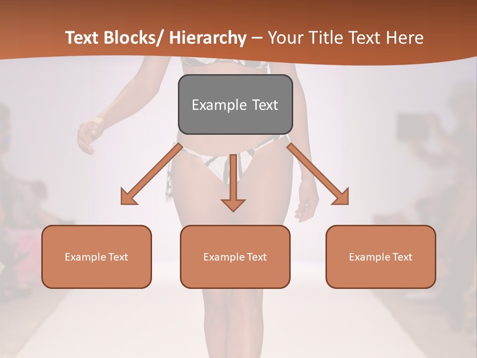 Celebrities Swimsuit Attractive PowerPoint Template