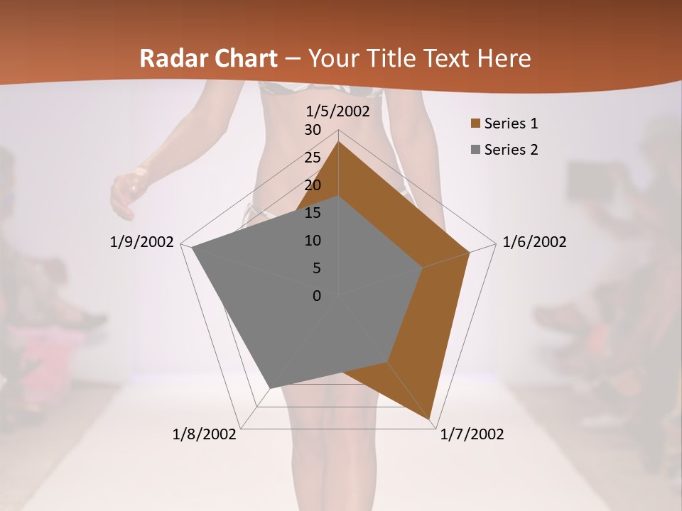 Celebrities Swimsuit Attractive PowerPoint Template