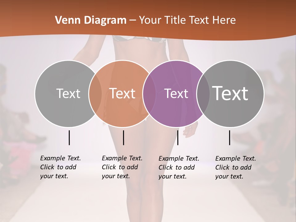 Celebrities Swimsuit Attractive PowerPoint Template