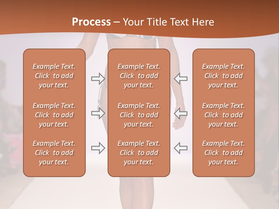 Celebrities Swimsuit Attractive PowerPoint Template