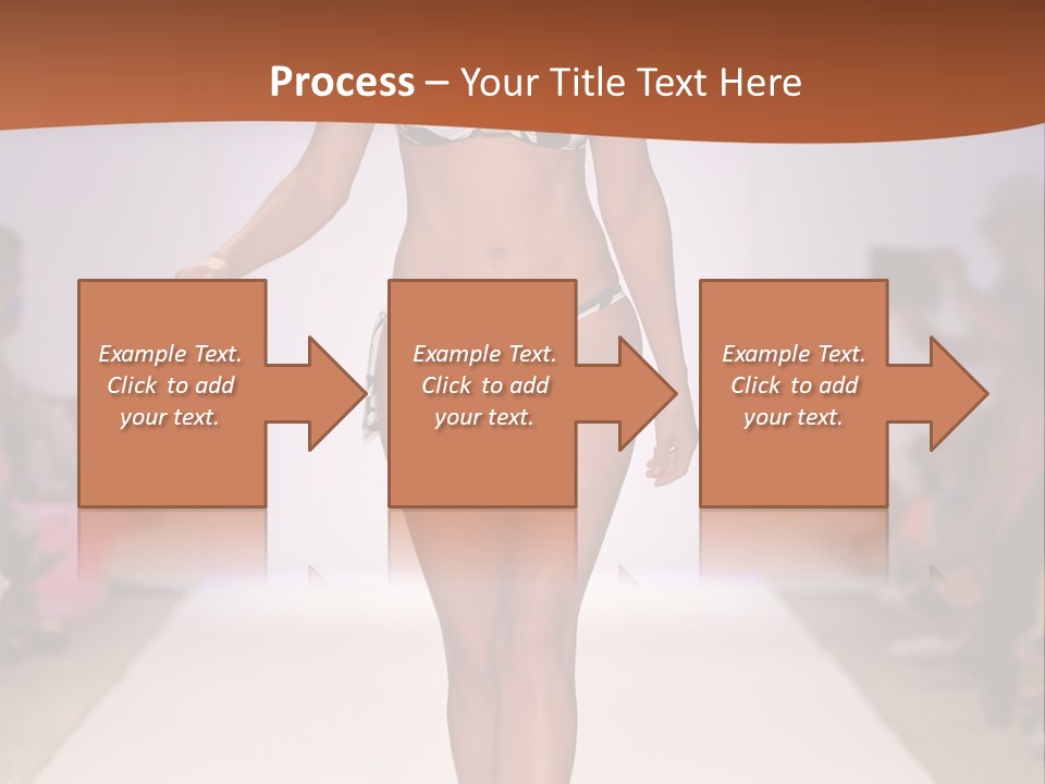 Celebrities Swimsuit Attractive PowerPoint Template