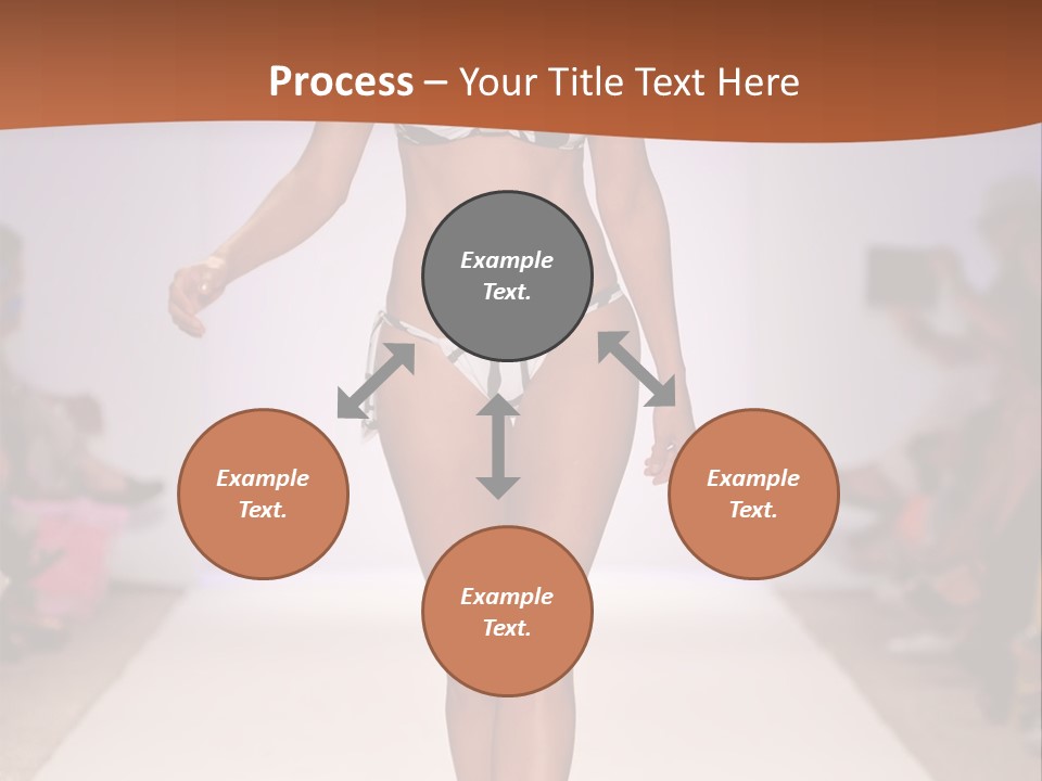 Celebrities Swimsuit Attractive PowerPoint Template