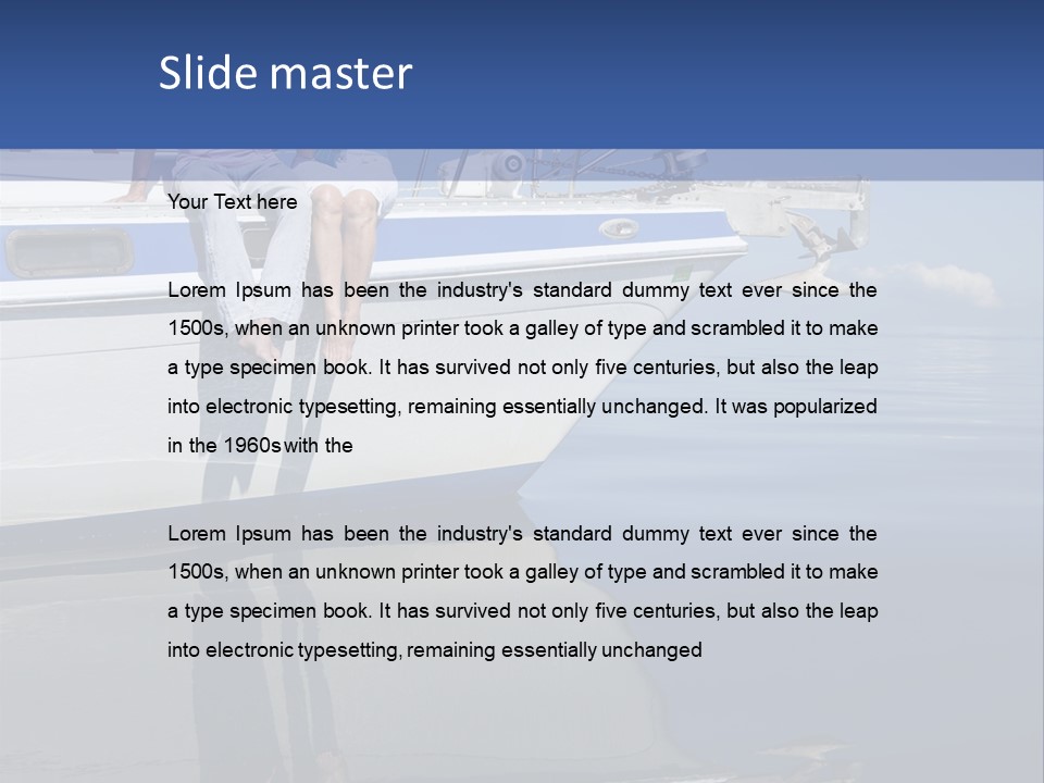 Married Solitude Romantic PowerPoint Template