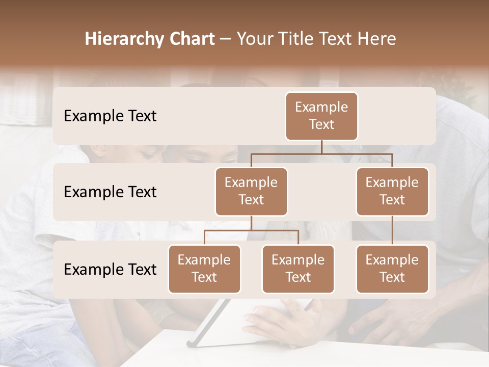Settee Sofa Dad PowerPoint Template