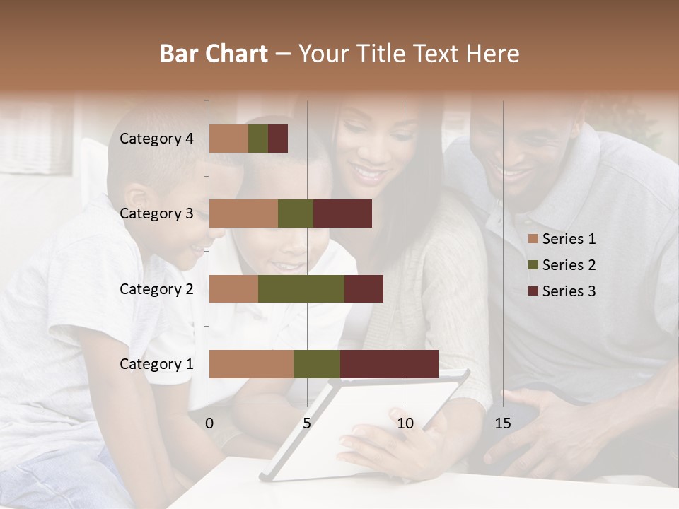 Settee Sofa Dad PowerPoint Template