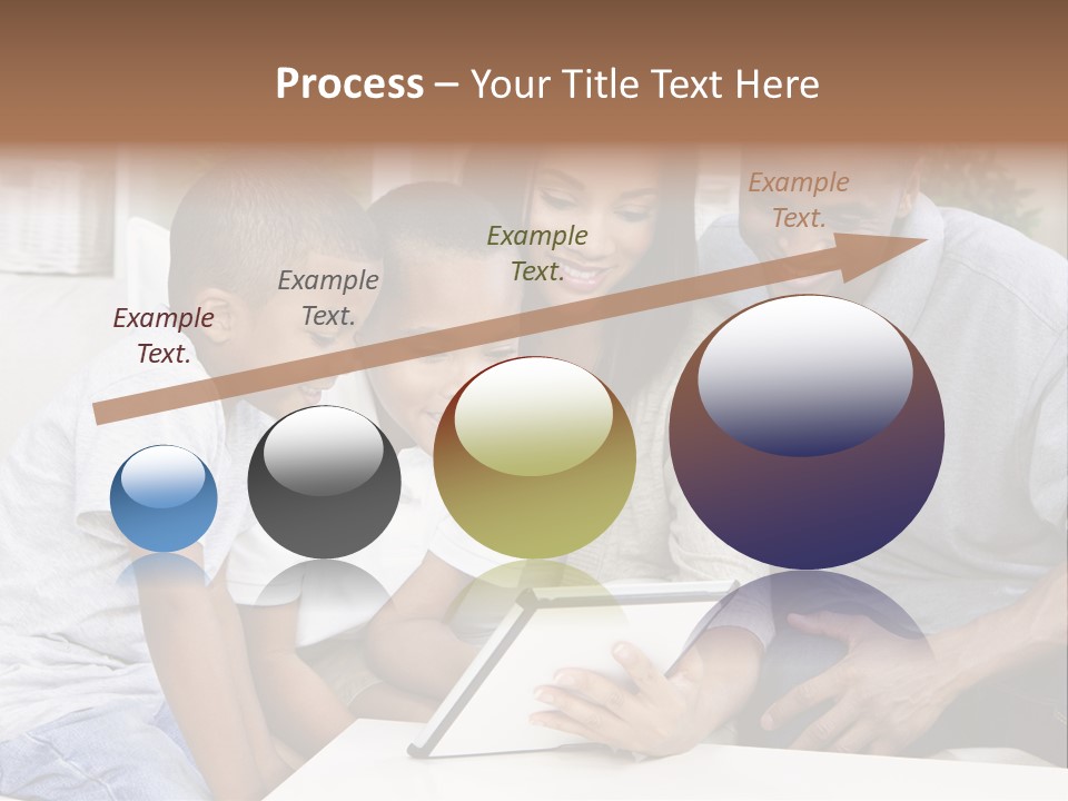 Settee Sofa Dad PowerPoint Template