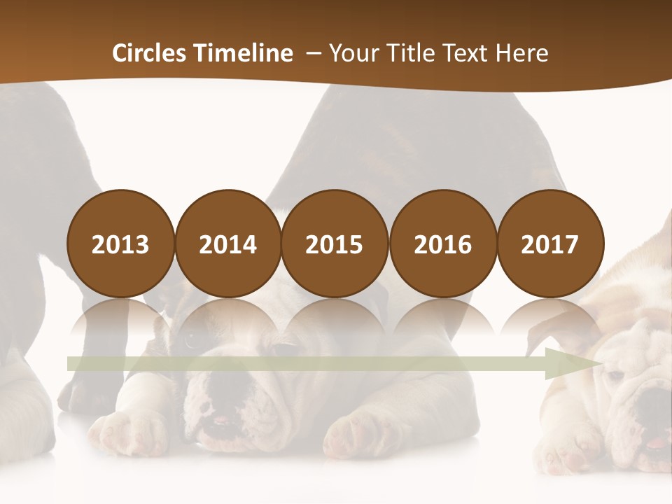 Front Three Standing PowerPoint Template