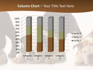 Front Three Standing PowerPoint Template