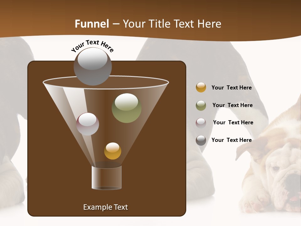 Front Three Standing PowerPoint Template