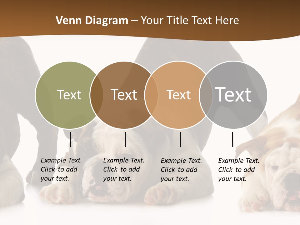 Front Three Standing PowerPoint Template