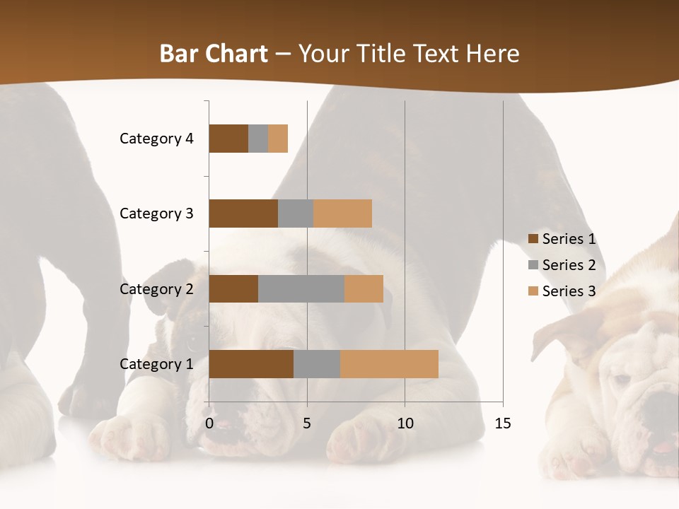 Front Three Standing PowerPoint Template