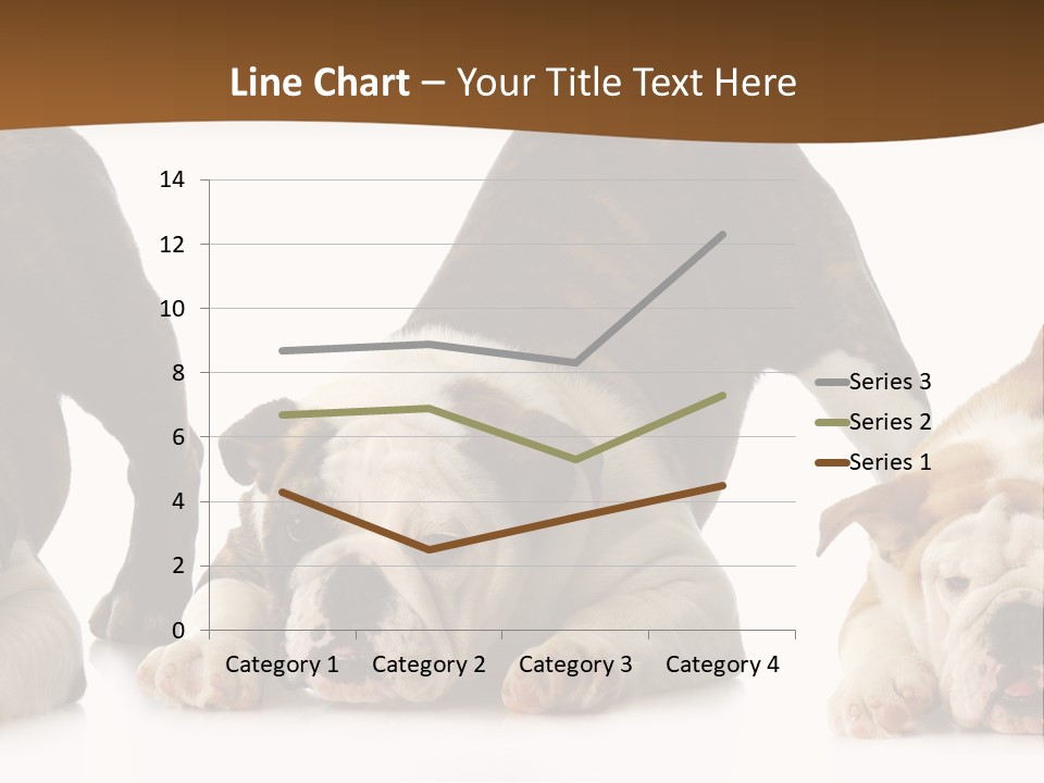 Front Three Standing PowerPoint Template
