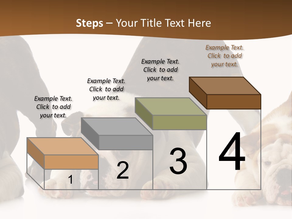 Front Three Standing PowerPoint Template