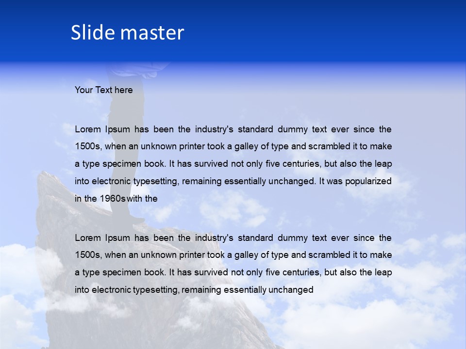 Project Manager Watch PowerPoint Template