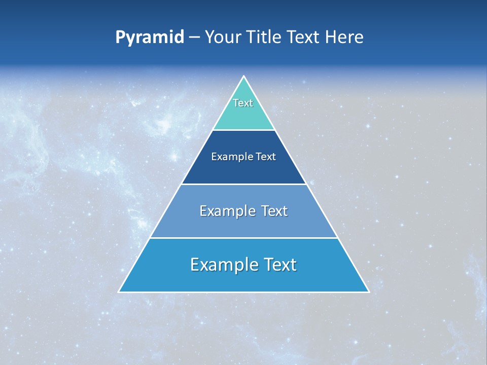 Andromeda Endless Triangulum PowerPoint Template