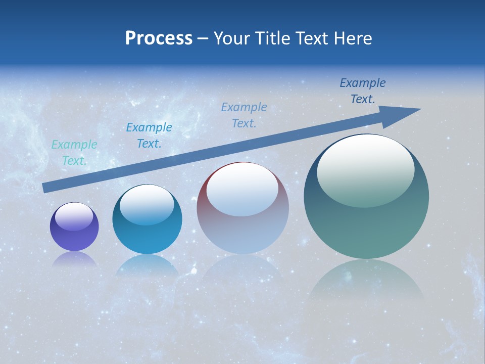 Andromeda Endless Triangulum PowerPoint Template