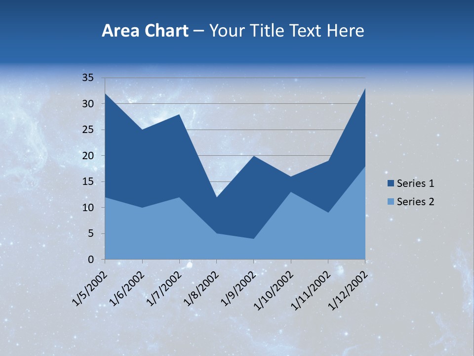 Andromeda Endless Triangulum PowerPoint Template