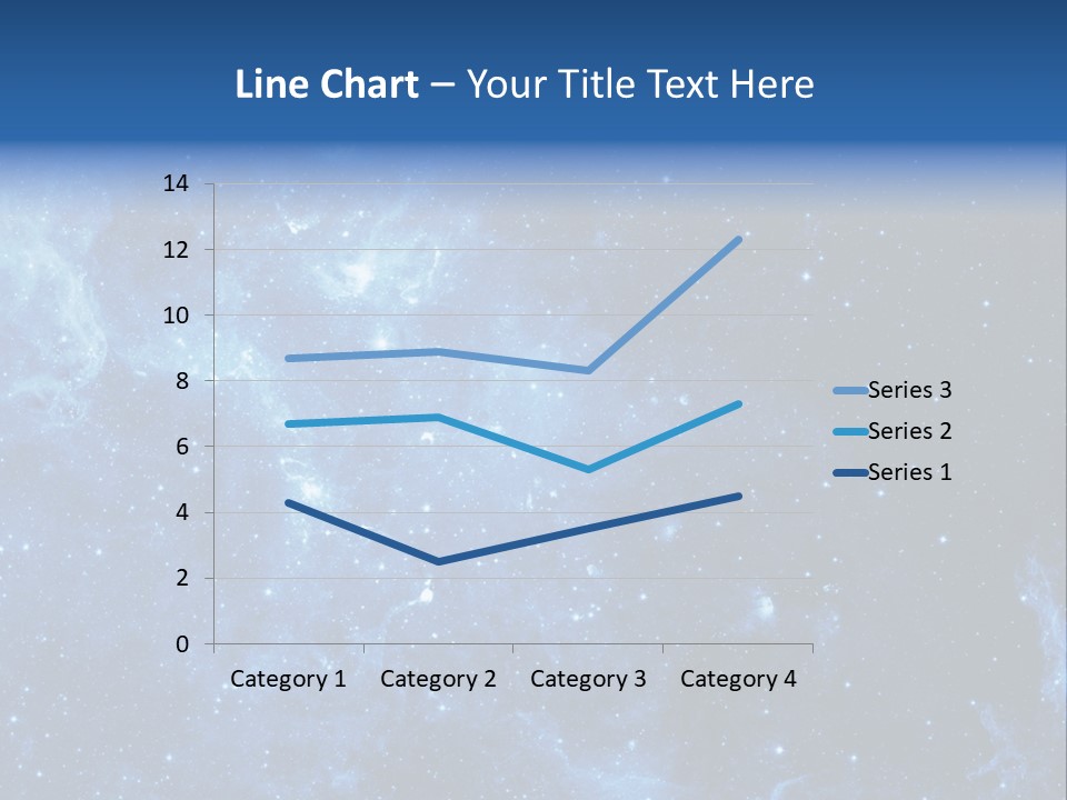 Andromeda Endless Triangulum PowerPoint Template