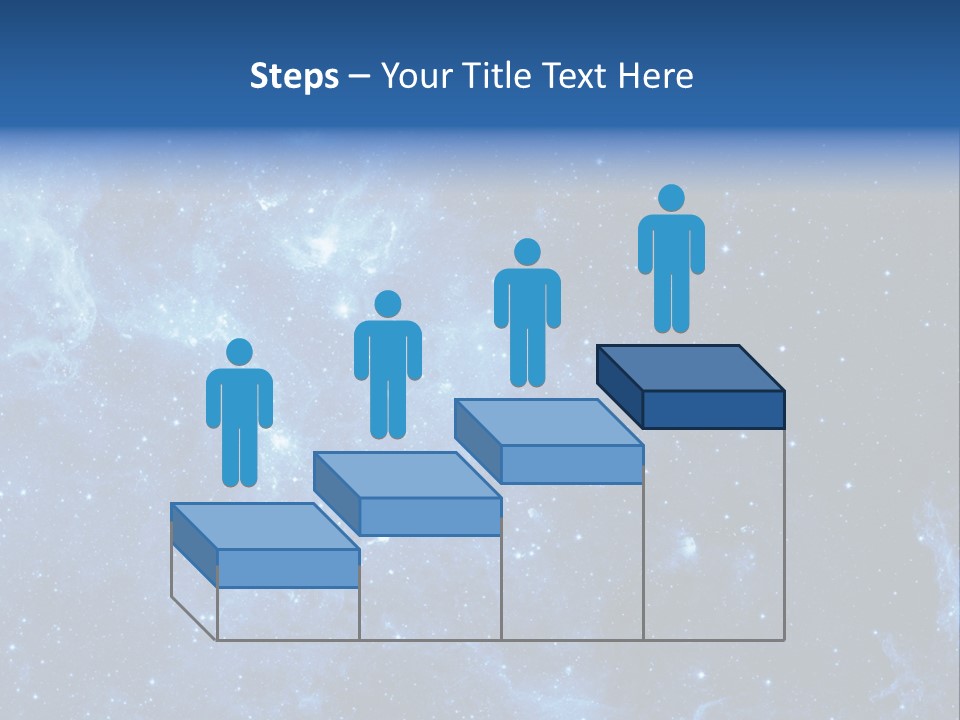 Andromeda Endless Triangulum PowerPoint Template
