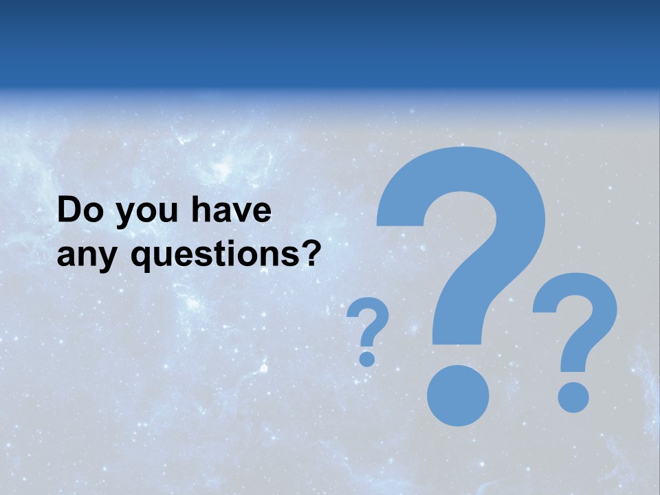 Andromeda Endless Triangulum PowerPoint Template