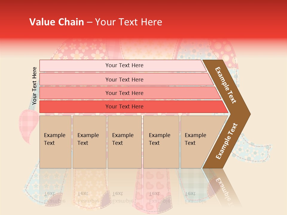 Cloth Elephant Flower PowerPoint Template