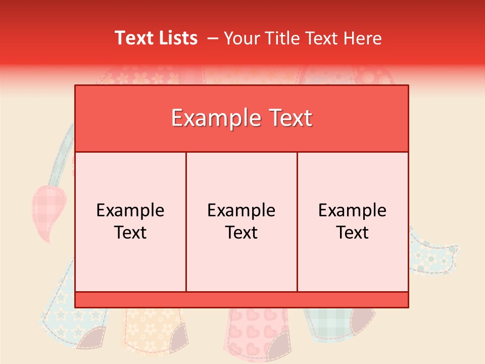 Cloth Elephant Flower PowerPoint Template