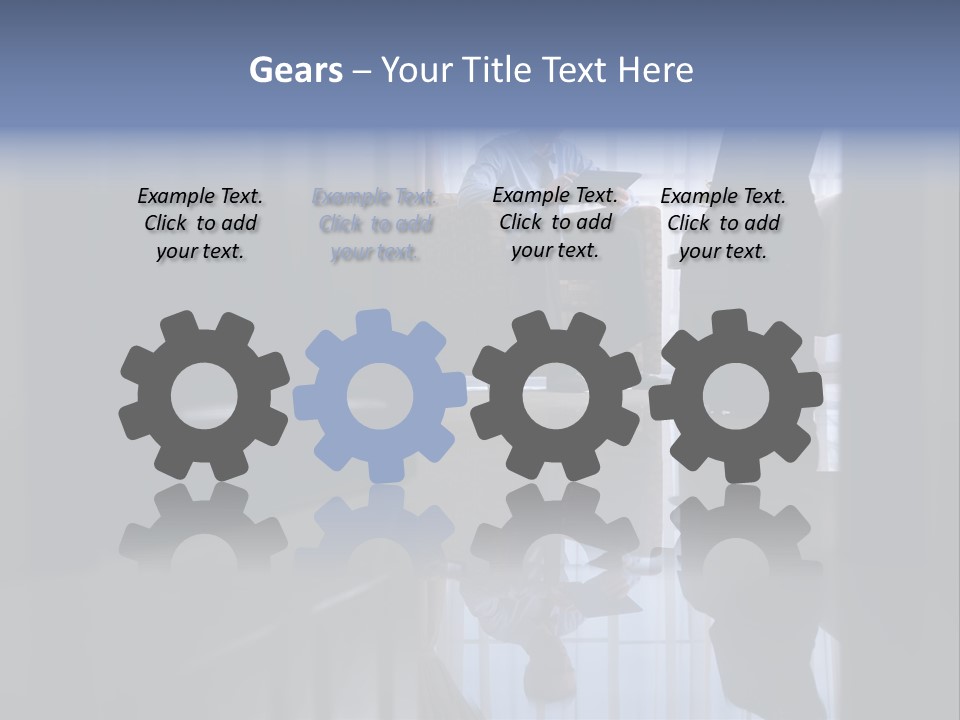 Writing Hotel Person PowerPoint Template