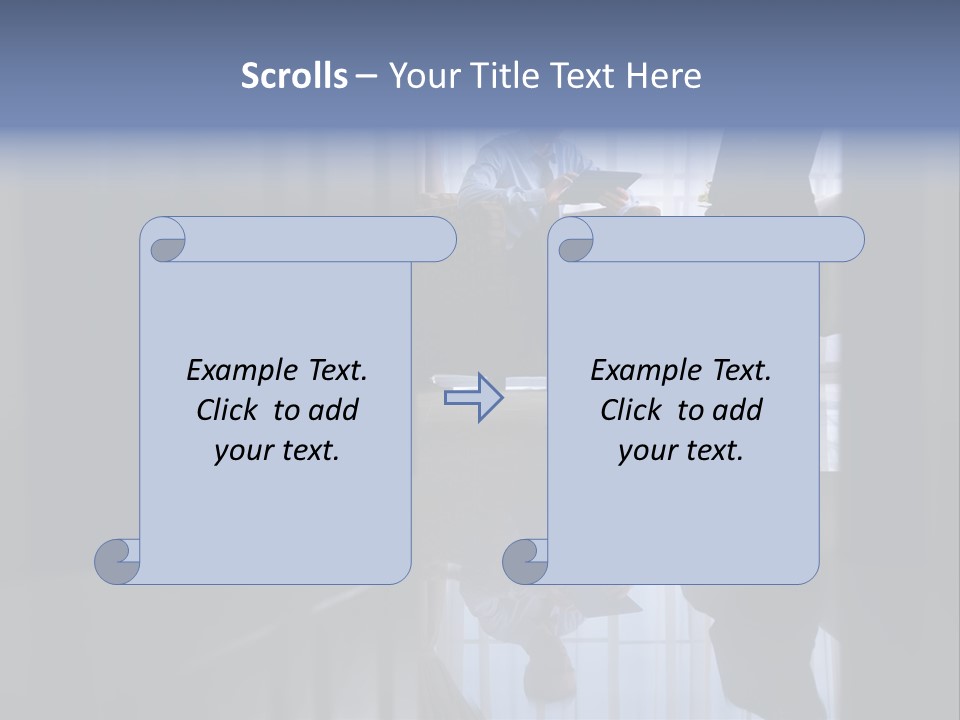 Writing Hotel Person PowerPoint Template
