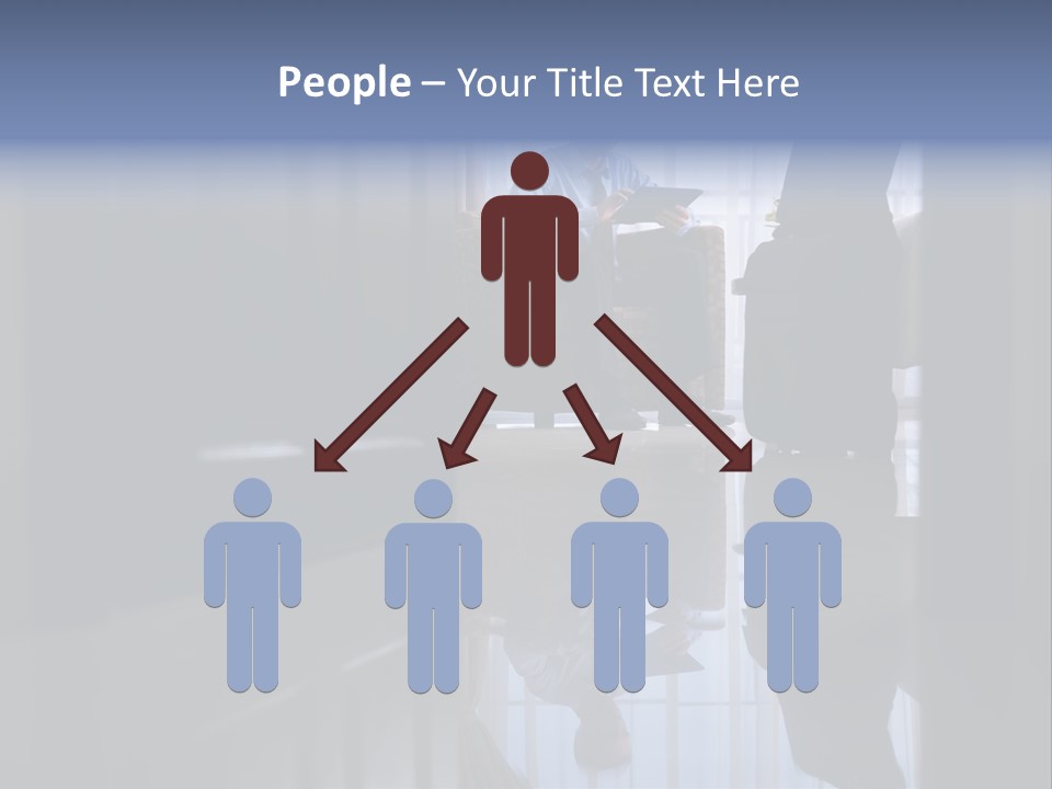 Writing Hotel Person PowerPoint Template