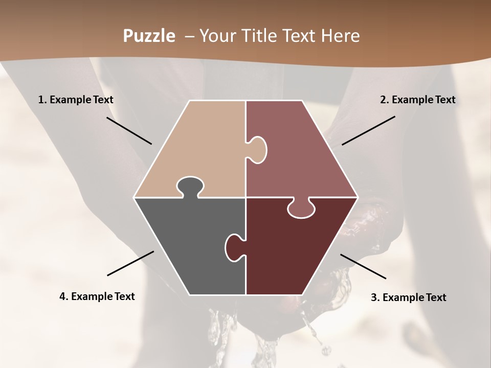 Water Drops Legs Life Style PowerPoint Template