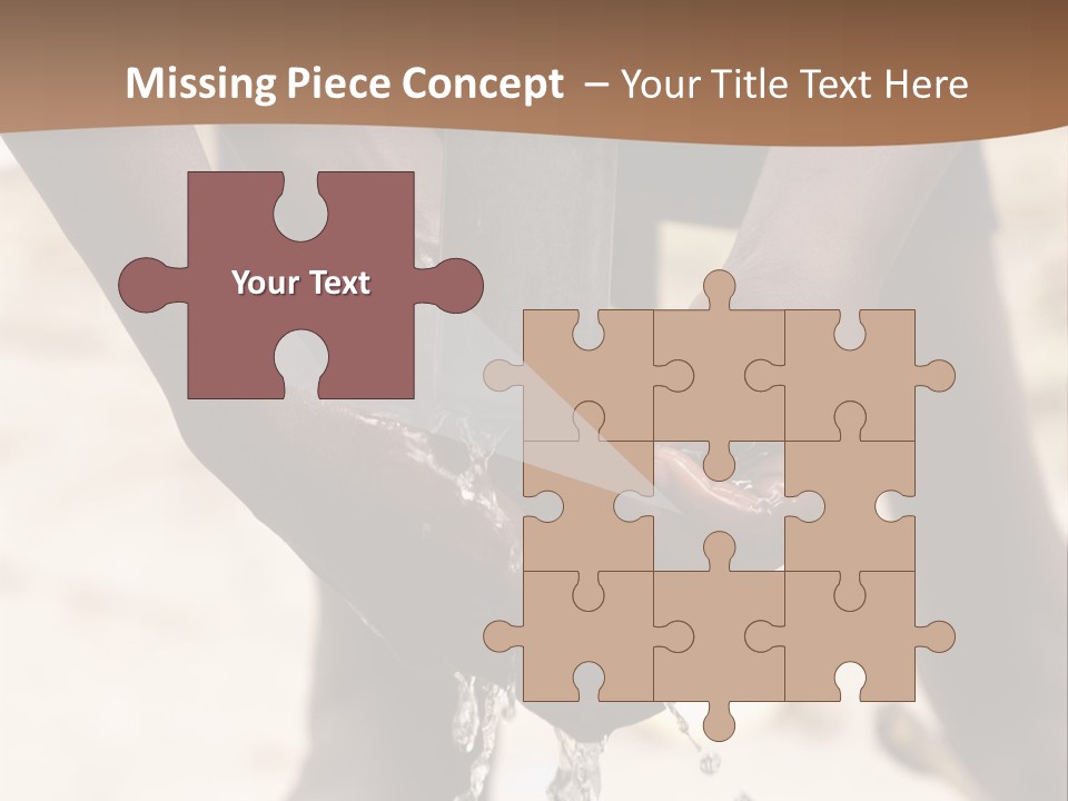 Water Drops Legs Life Style PowerPoint Template