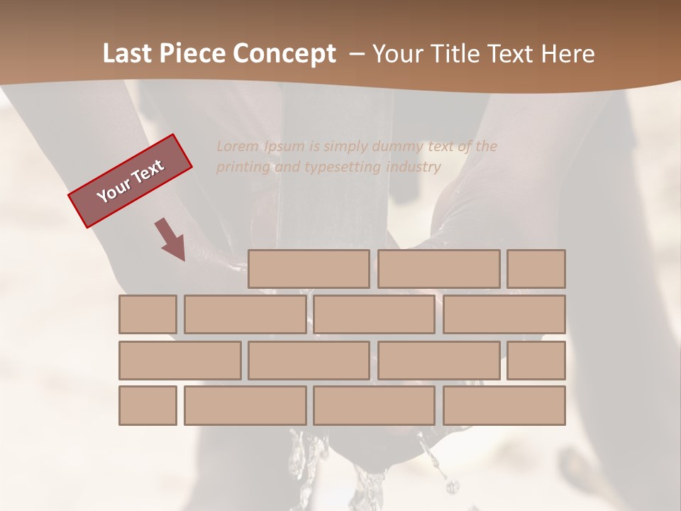 Water Drops Legs Life Style PowerPoint Template