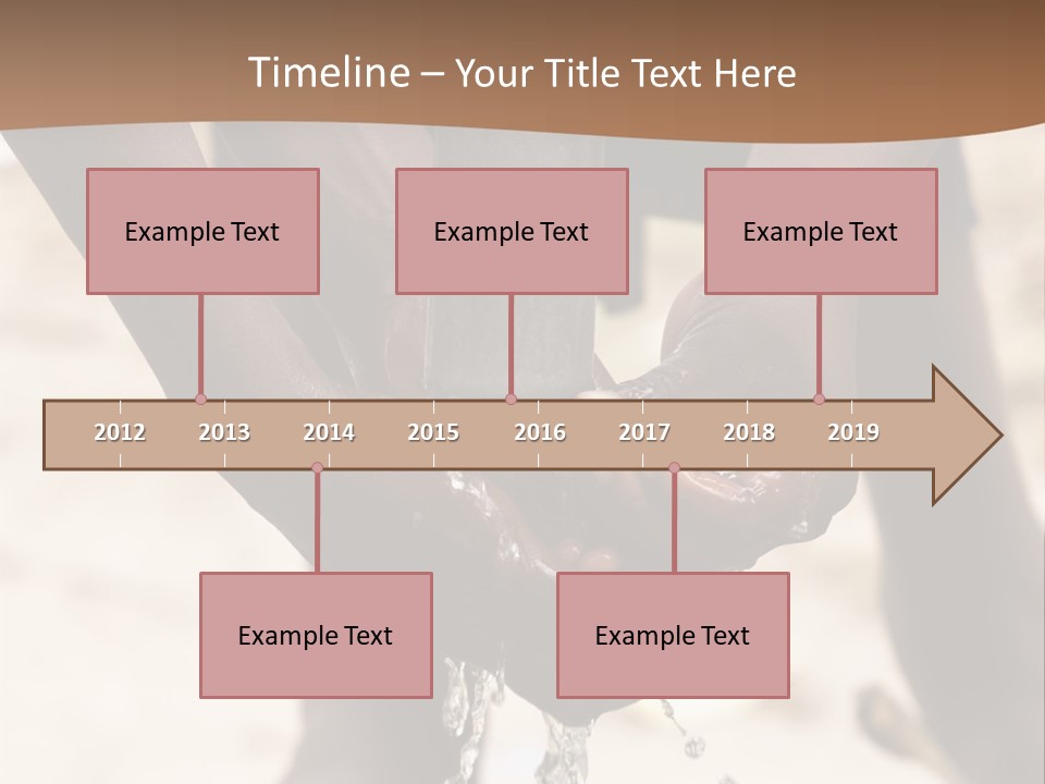 Water Drops Legs Life Style PowerPoint Template