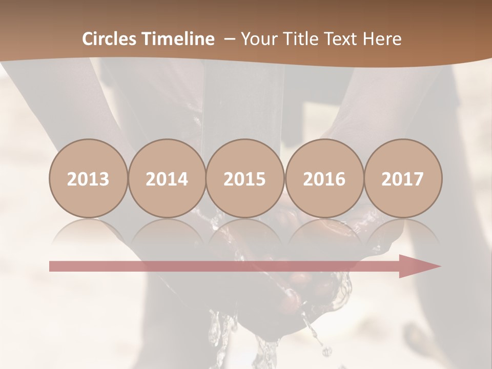 Water Drops Legs Life Style PowerPoint Template