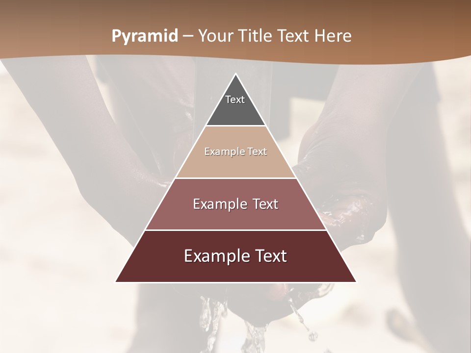 Water Drops Legs Life Style PowerPoint Template