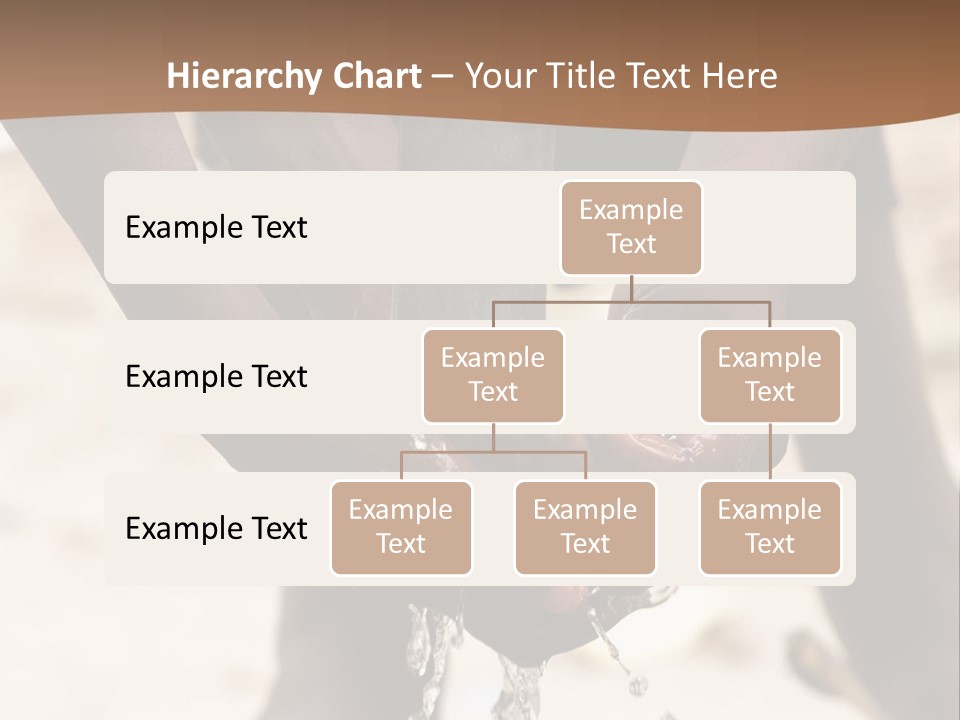 Water Drops Legs Life Style PowerPoint Template