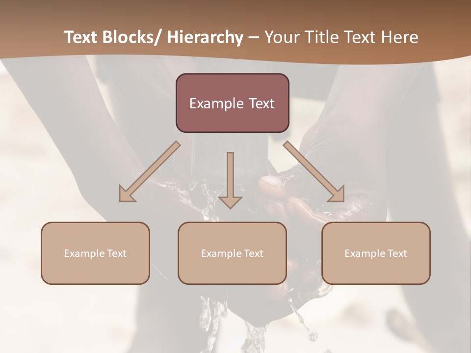 Water Drops Legs Life Style PowerPoint Template