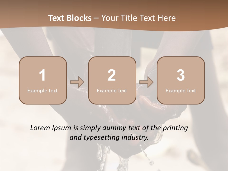 Water Drops Legs Life Style PowerPoint Template