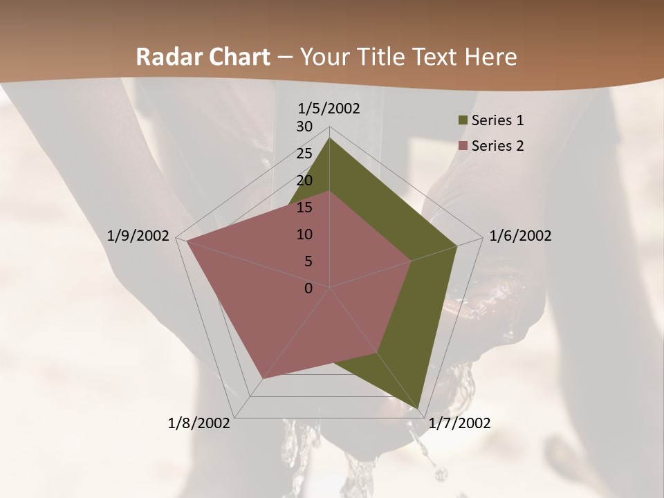 Water Drops Legs Life Style PowerPoint Template