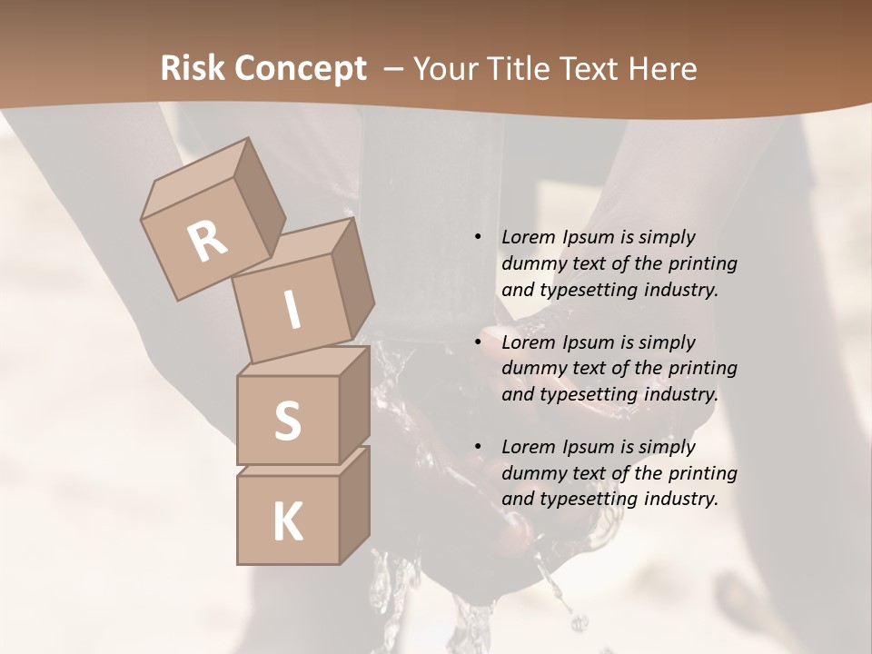 Water Drops Legs Life Style PowerPoint Template