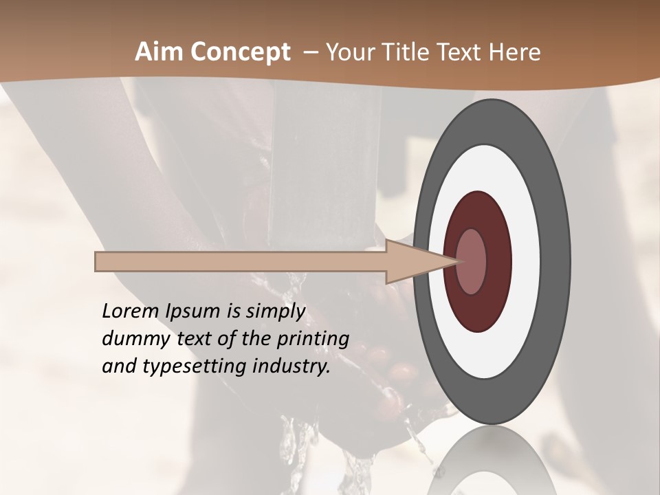 Water Drops Legs Life Style PowerPoint Template