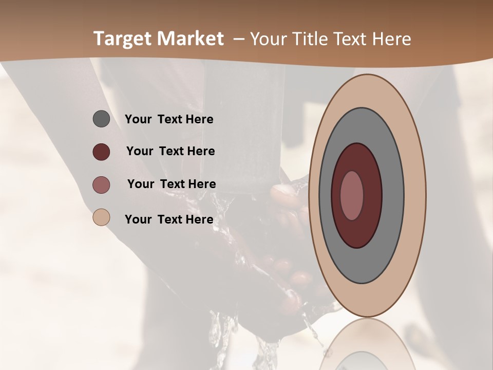 Water Drops Legs Life Style PowerPoint Template