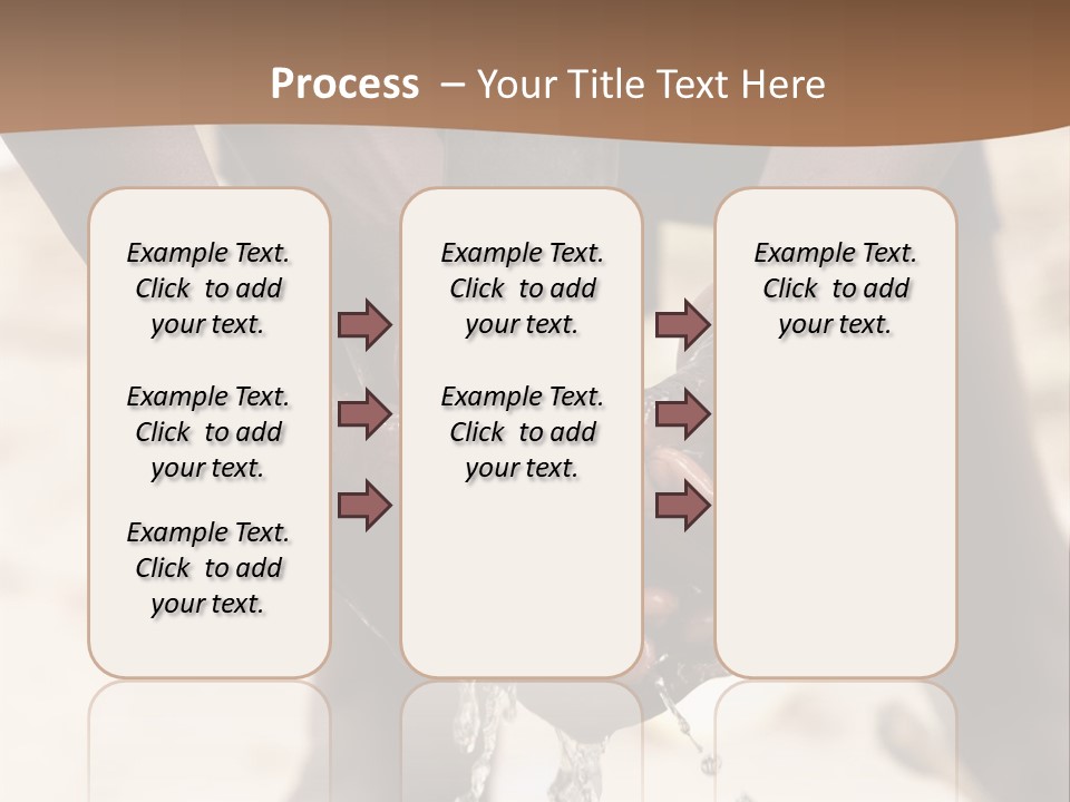 Water Drops Legs Life Style PowerPoint Template
