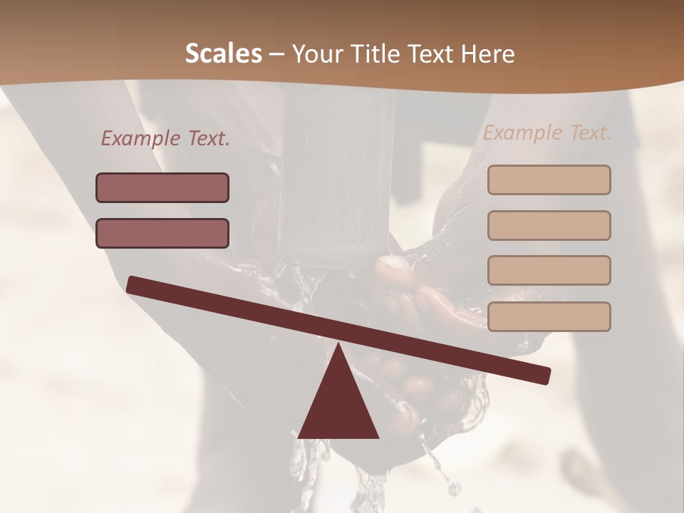 Water Drops Legs Life Style PowerPoint Template