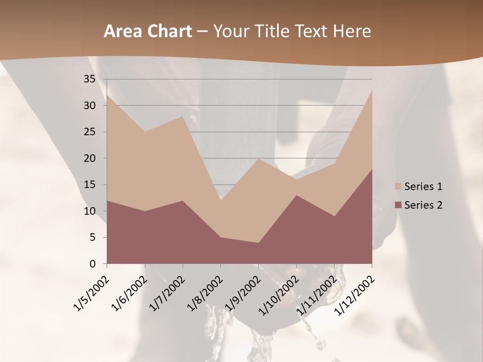 Water Drops Legs Life Style PowerPoint Template