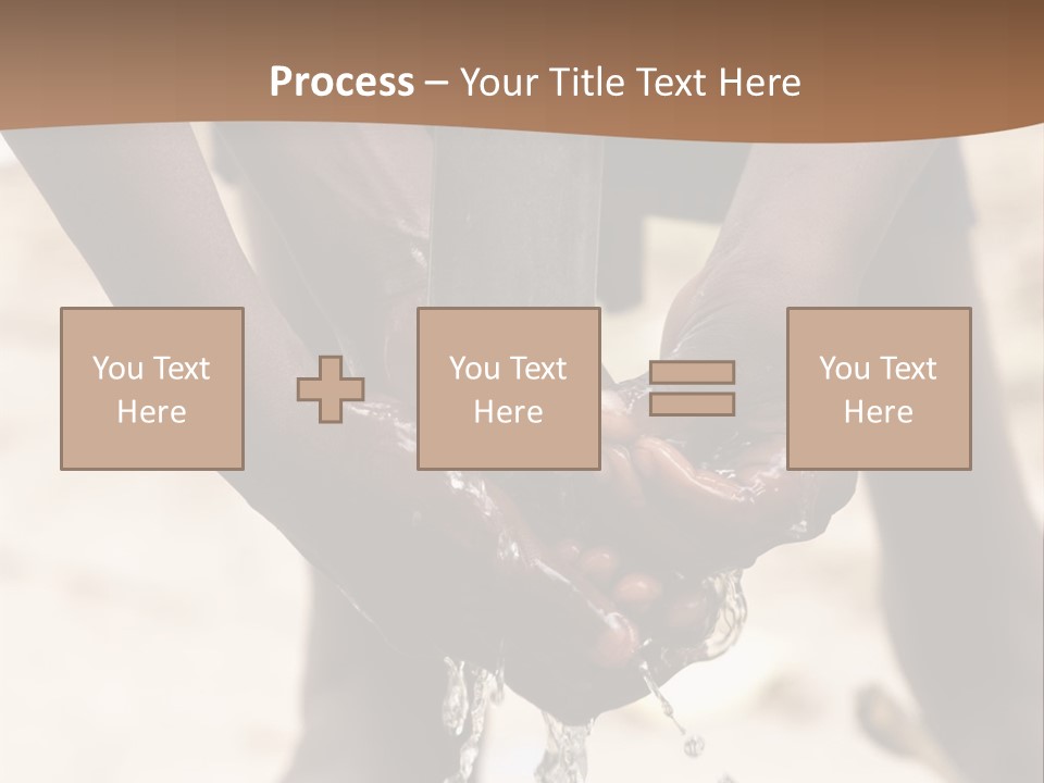 Water Drops Legs Life Style PowerPoint Template