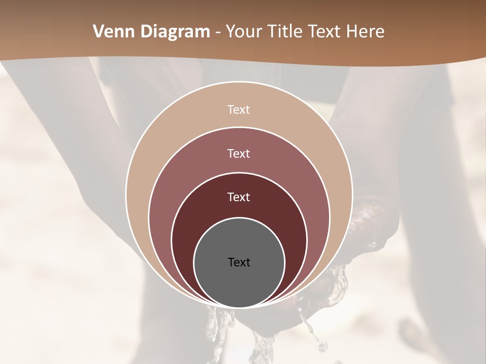 Water Drops Legs Life Style PowerPoint Template